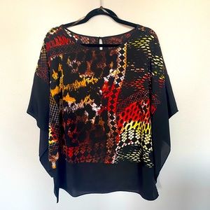 Multi-Color Flair Blouse
